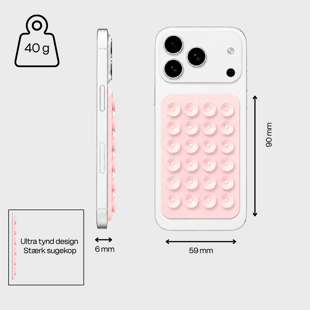Silikone Sugekop Mobilholder - Magsafe kompatibel