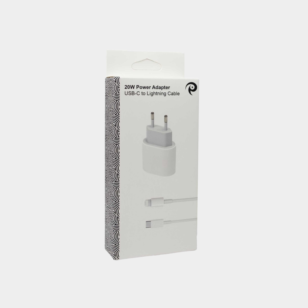 20W Power Adapter med kabel
